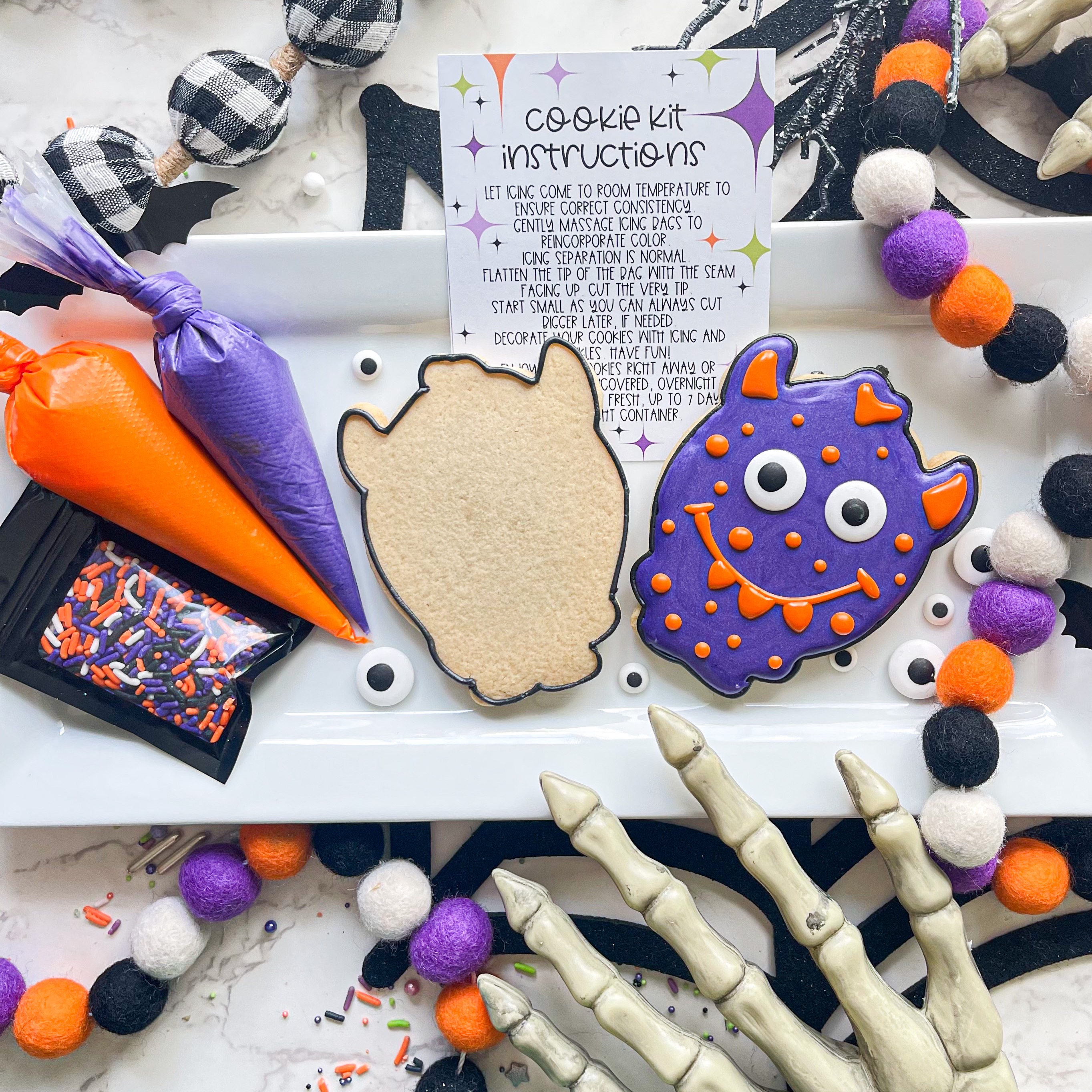 Monster DIY Single Cookie