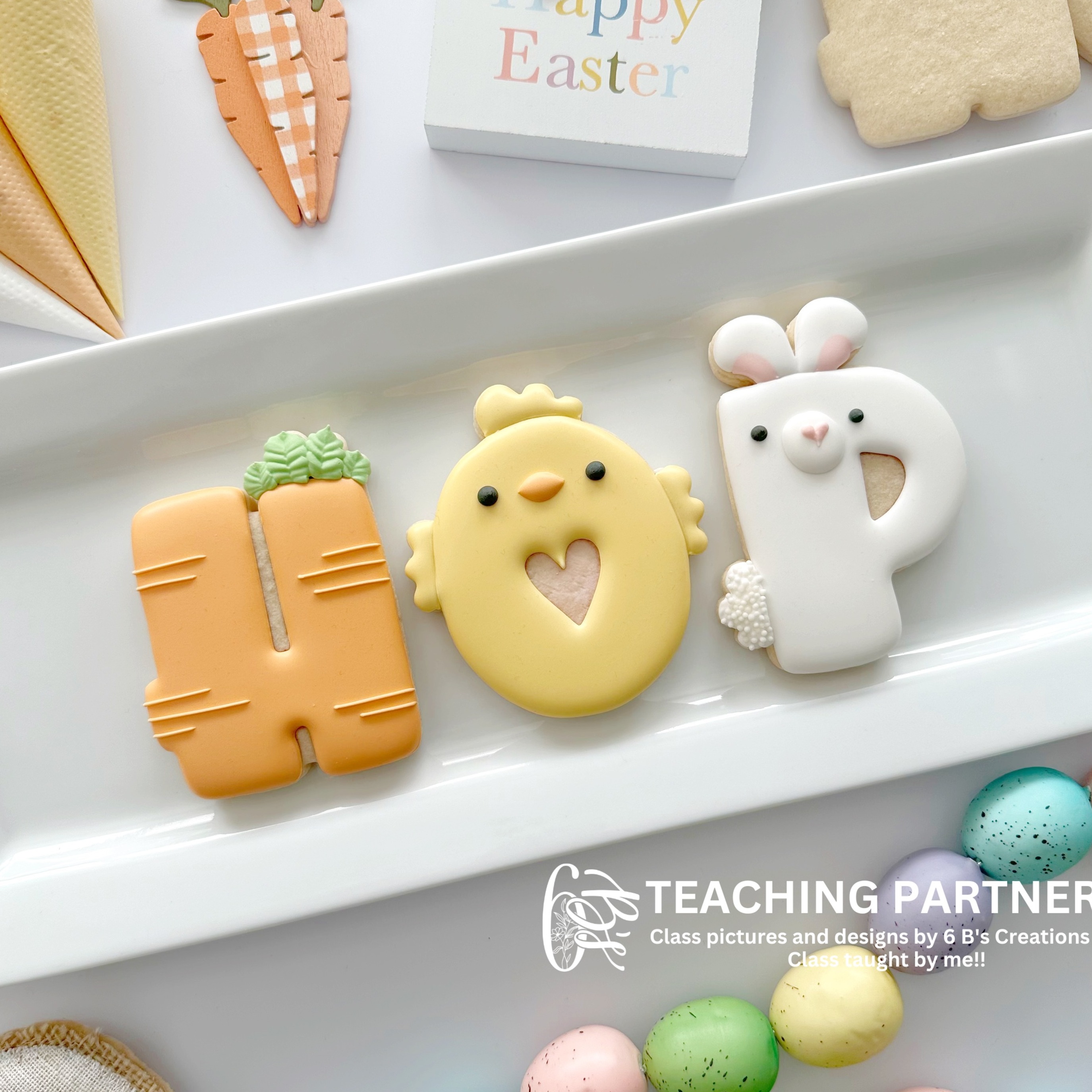 Kid's Easter Cookie Decorating Class 🐰🥕