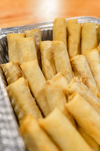 Lumpia (Egg Roll) Party Platter