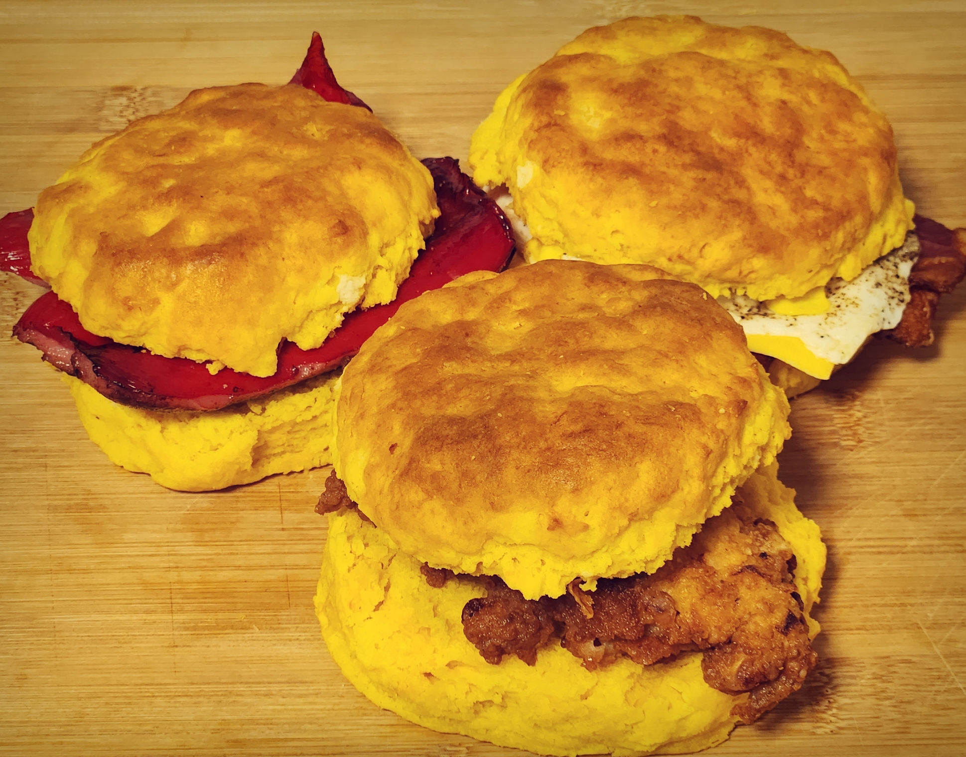 Mz. Potatohead Breakfast Sandwiches