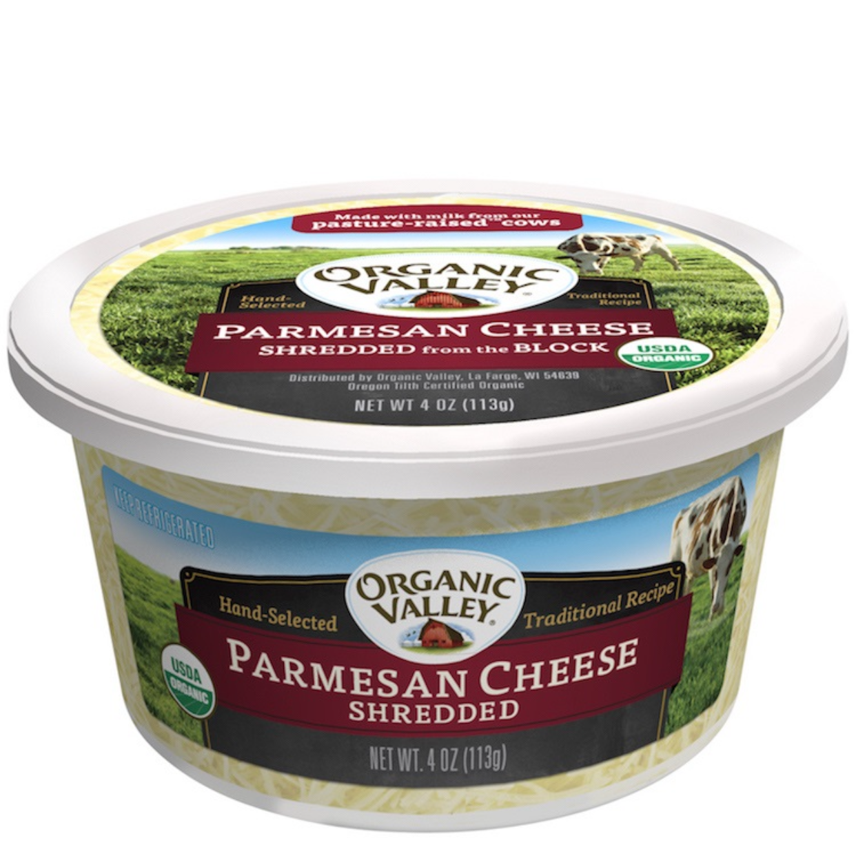 Organic Valley Shredded Parmesan 4oz