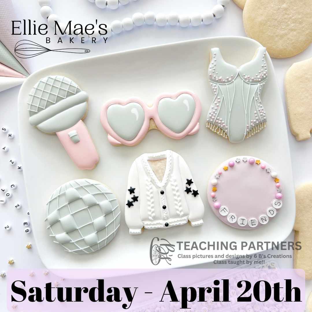 Taylor Swift Cookie Decorating Class - April 20th 