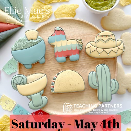 Cinco De Mayo Cookie Decorating Class - May 4th 