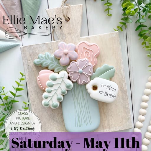 Mothers Day Cookie Decorating Class - May 11th 