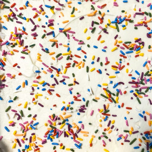 Confetti Cookie Bars
