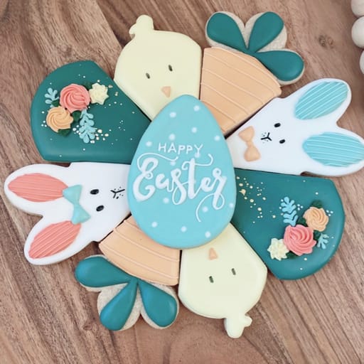 Easter Cookie Platters