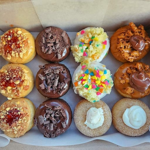 Loaded Mini Cake Donuts - 1 Dozen