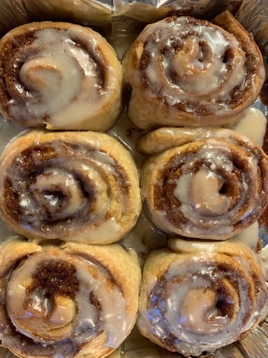 Sourdough Cinnamon Rolls 
