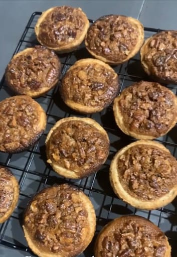 Pecan Pie with Sourdough Crust