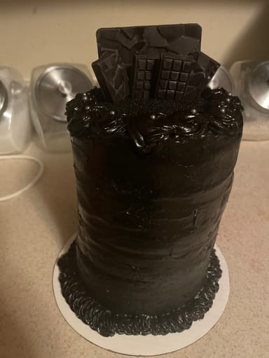 Death by Black Chocolate Cake 