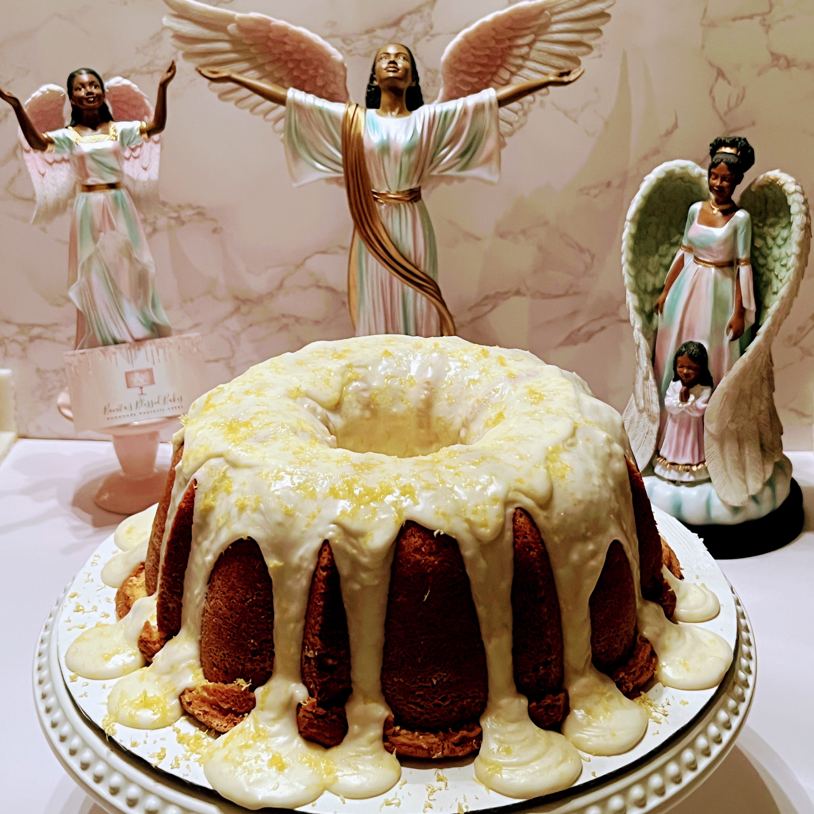Bonita's Blessed Glazed Lemon Pound Cake