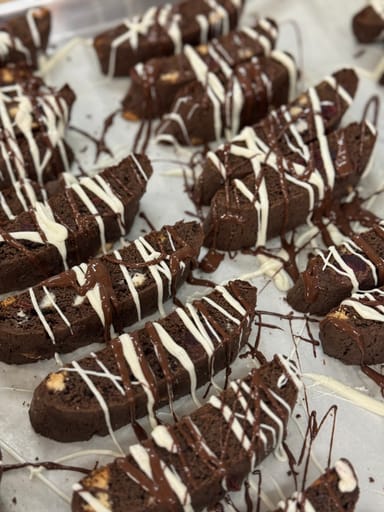 Chocolate Cherry Biscotti 