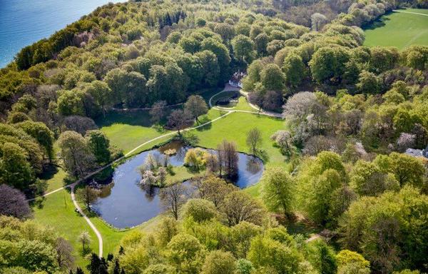 Liselund Castle - Liselund Castle and park outside gallery thumbnail