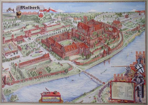 Castle of the Teutonic Order in Malbork - Historic pictures of Malbork Caslte gallery thumbnail