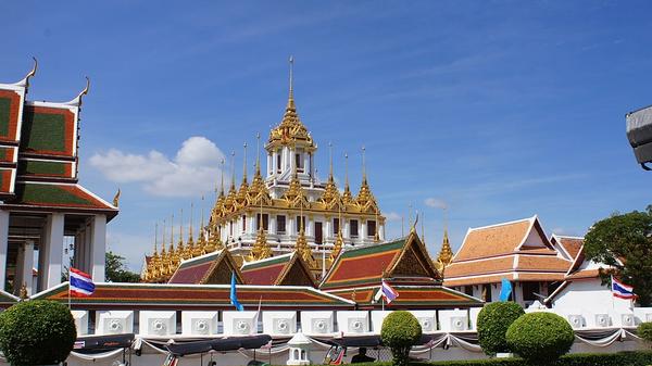 Metal Castle - Loha Prasat Temple outside gallery thumbnail