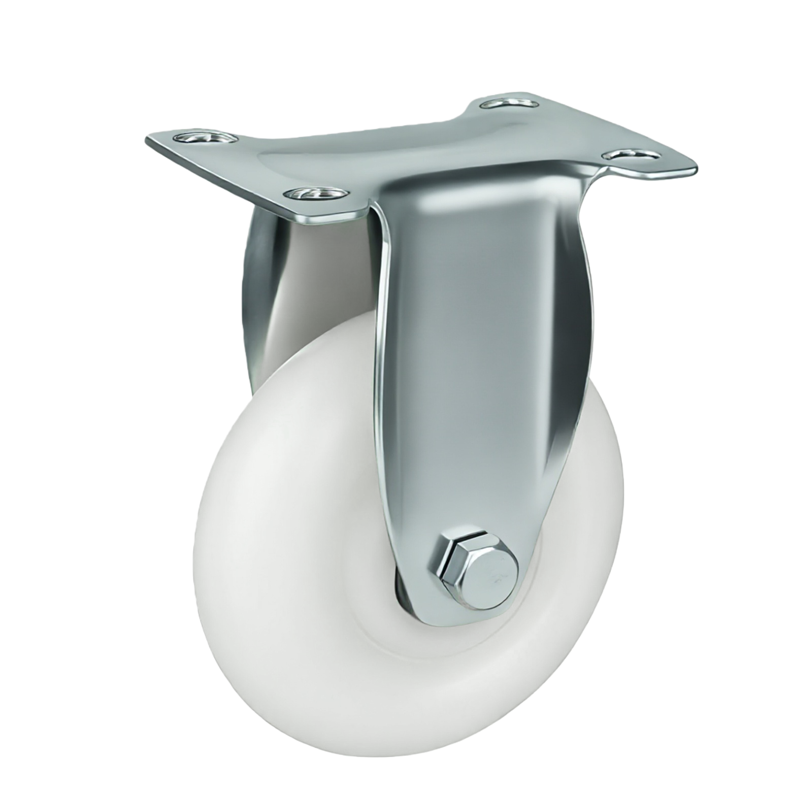 Medium Duty PP Castor Wheel — 4" Rigid