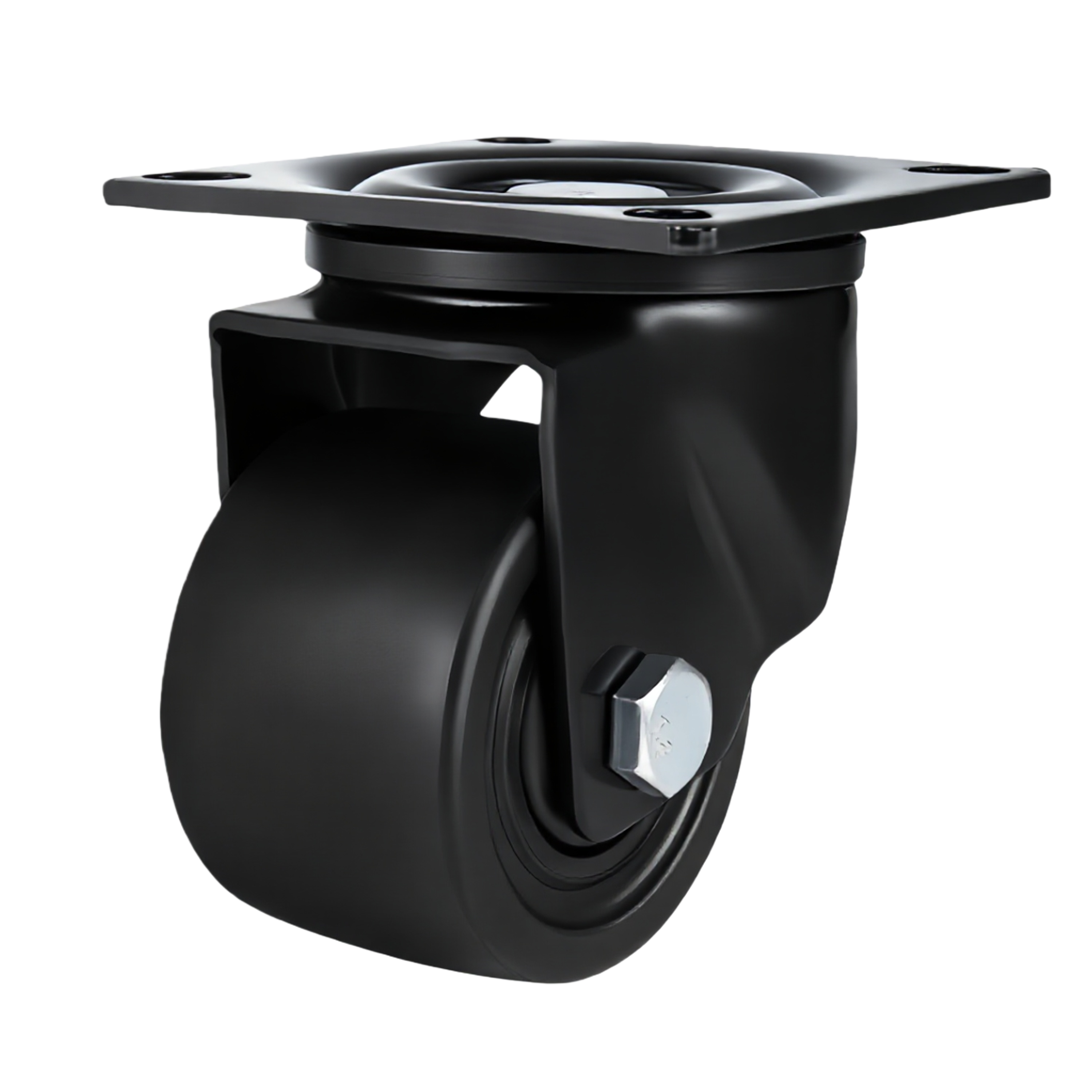 Heavy Duty Low-Gravity PP Castor — 40mm Swivel