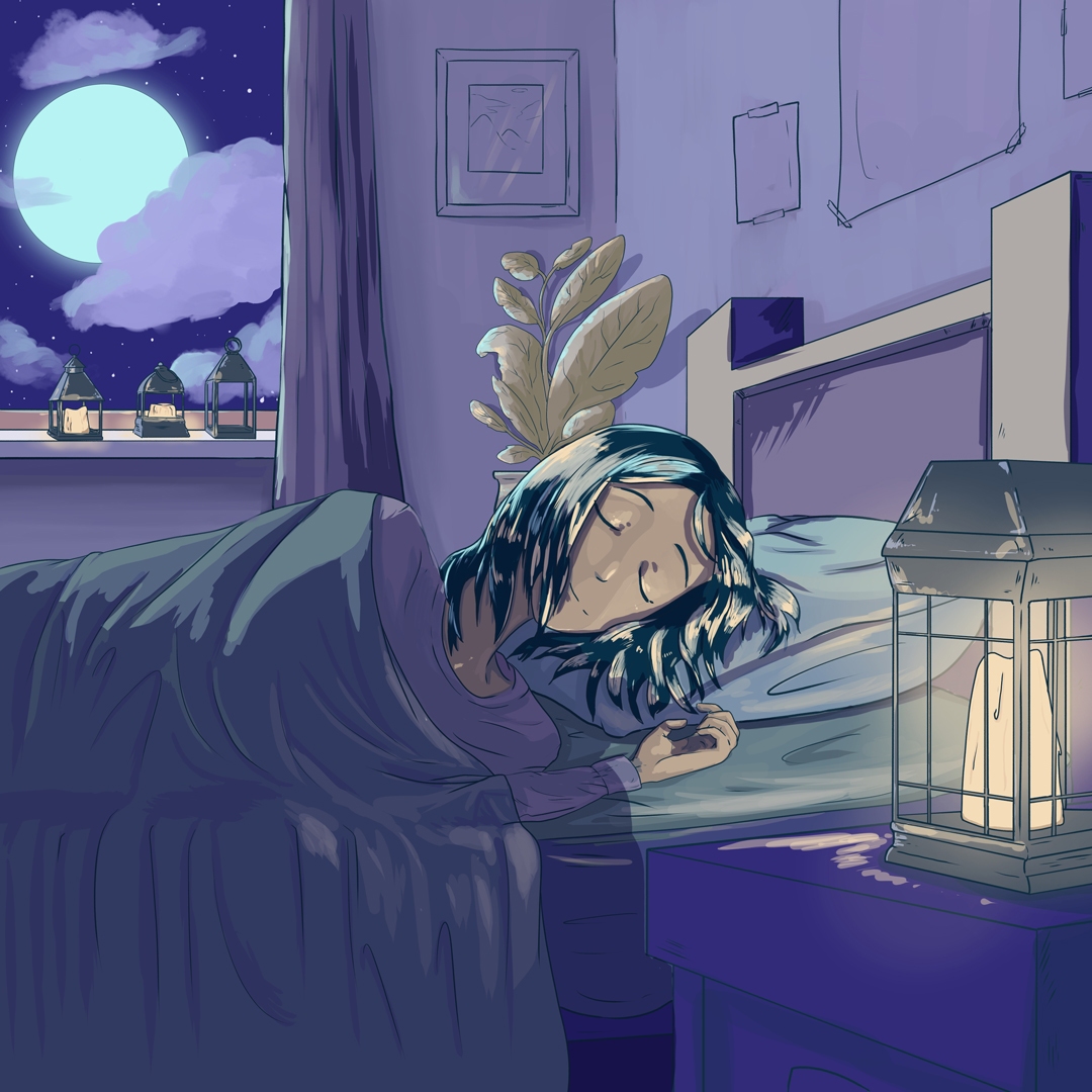 Insomnia Lofi 🌃 // Bedtime Lofi 💤 | Spotify Playlist Cover Art