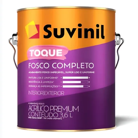 SUVINIL TOQUE FOSCO COMPLETO 3,6L - BRANCO NEVE
