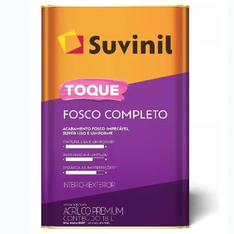SUVINIL TOQUE FOSCO COMPLETO 18L - BRANCO NEVE