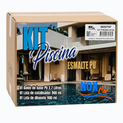 NOX COR KIT PISCINA PU BRANCO 3,6 L
