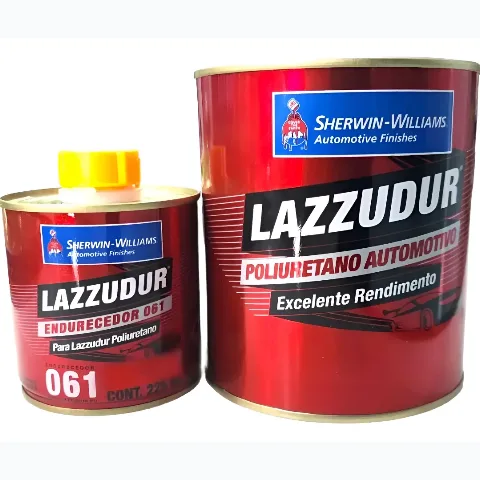 LAZZURIL KIT TINTA PU BRANCO GEADA E CATALISADOR 061 900ML