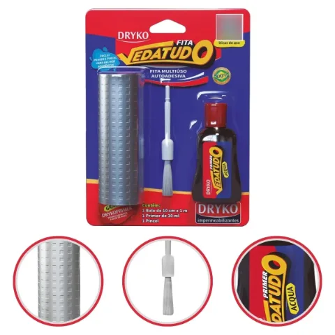 DRYKO FITA VEDATUDO ALUMINIO BLISTER