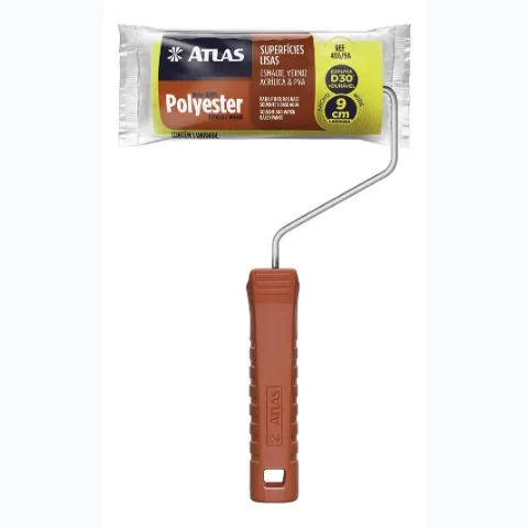 ATLAS ROLO DE ESPUMA AMARELA 406 - 9 CM