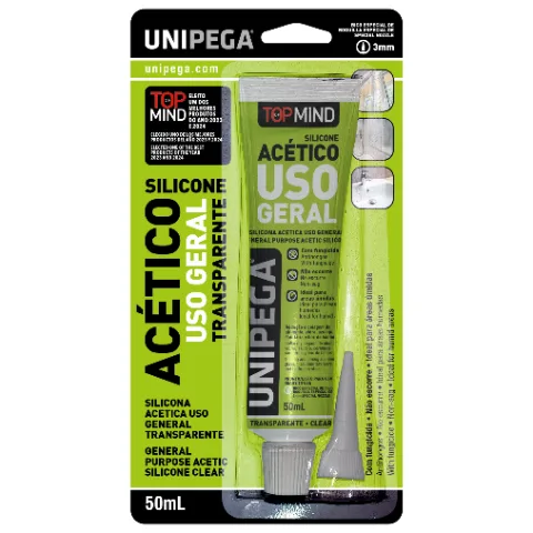 UNIPEGA SILICONE ACETICO INCOLOR 50ML