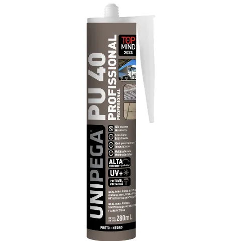 UNIPEGA PU 40 PRETO CARTUCHO 400G