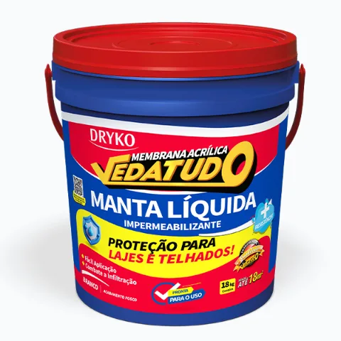 DRYKO MANTA LIQUIDA VEDATUDO BRANCA 18KG