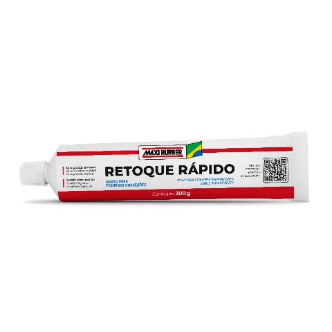 MAXI RUBBER MASSA PEQUENAS CORRECOES 200G (RETOQUE RAPIDO)