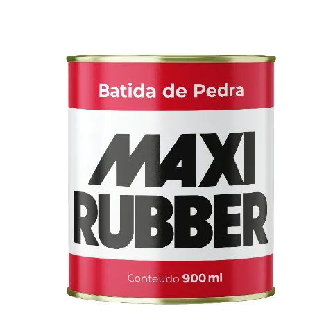 MAXI RUBBER BATIDA DE PEDRA PRETO 900ML