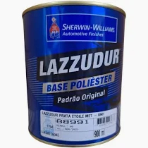 TINTA AUTOMOTIVÁ POLIESTER LAZZURIL PRATA ETOILE (RENAULT) 900ML