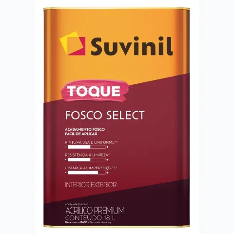 SUVINIL TOQUE FOSCO SELECT 18L - BRANCO NEVE