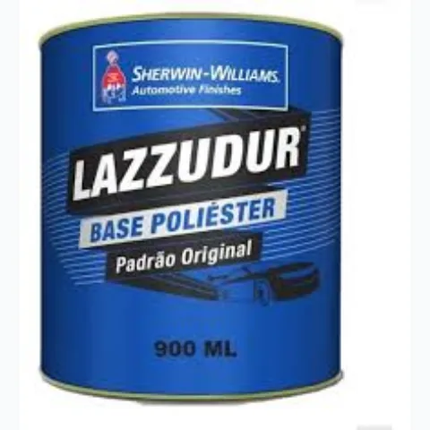 TINTA AUTOMOTIVA POLIÉSTER LAZZURIL CINZA  MET (VW-2002) 900ML