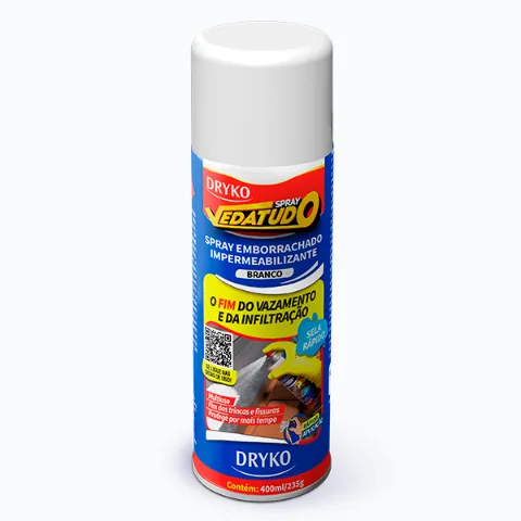 DRYKO SPRAY VEDATUDO EMBORRACHADO BRANCO 400ML
