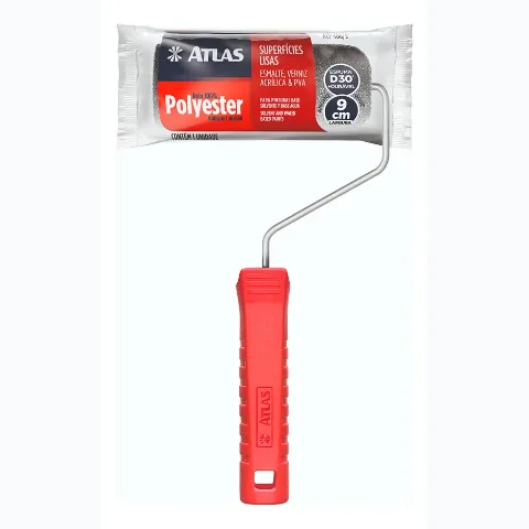 ATLAS ROLO DE ESPUMA PRETA 406 - 9 CM