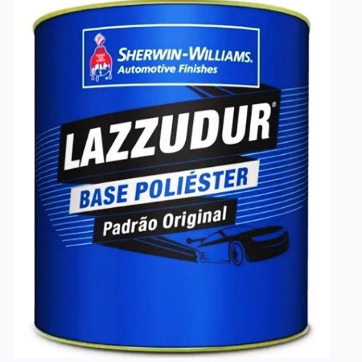 TINTA AUTOMOTÍVA POLIESTER LAZZURIL CINZA BLUET (GM-2007) 900ML