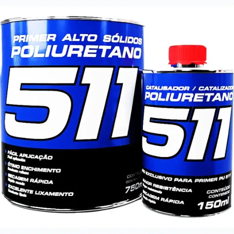 MAXI RUBBER PRIMER PU 511 CINZA C/ CATALISADOR 900ML