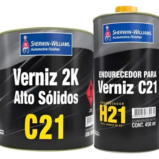 LAZZURIL KIT VERNIZ 2K C21 E CATALISADOR H21 900ML