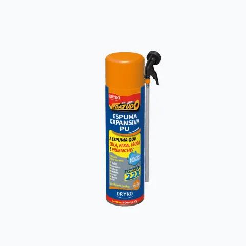 DRYKO SELANTE VEDATUDO ESPUMA EXPANSIVA PU 500ML
