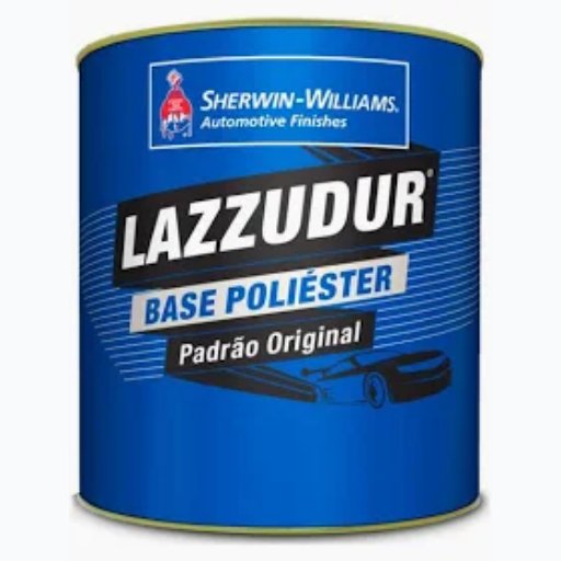 TINTA AUTOMOTIVÁ POLIESTER LAZZURIL AZUL INFINITY  MET (GM-2013) 900ML