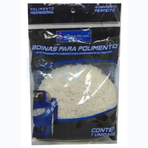 LAZZURIL BOINA DE LÃ BRANCA DUPLA FACE PARA CORTE 8 POL