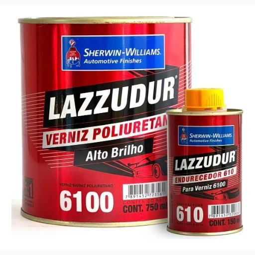 LAZZURIL KIT VERNIZ 6100 E CATALISADOR 610 900ML