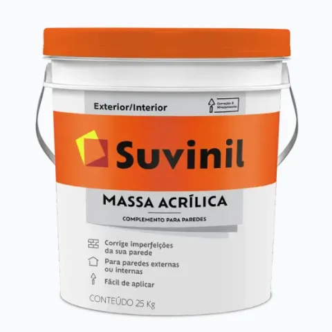 SUVINIL MASSA ACRÍLICA 25 KG (BALDE)