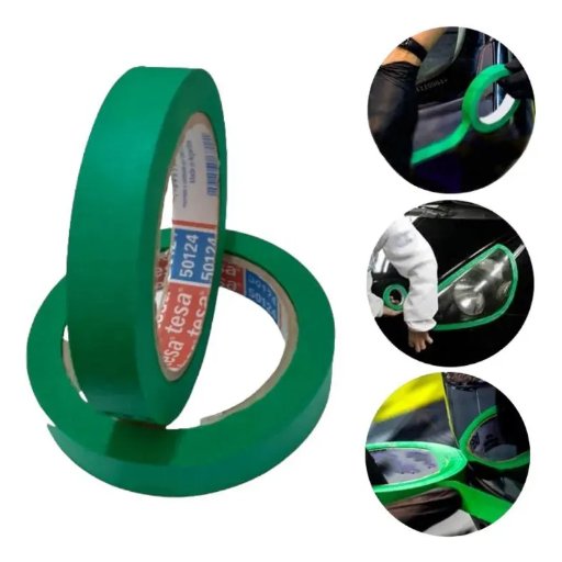 TESA FITA CREPE VERDE - 18 MM