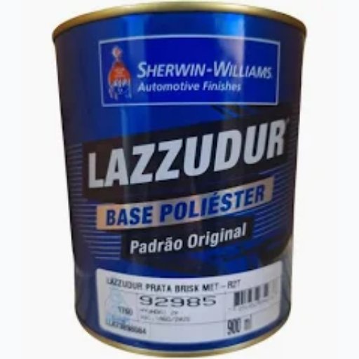 TINTA AUTOMOTIVÁ POLIESTER LAZZURIL PRATA BRISK (HYUNDAI) 900ML
