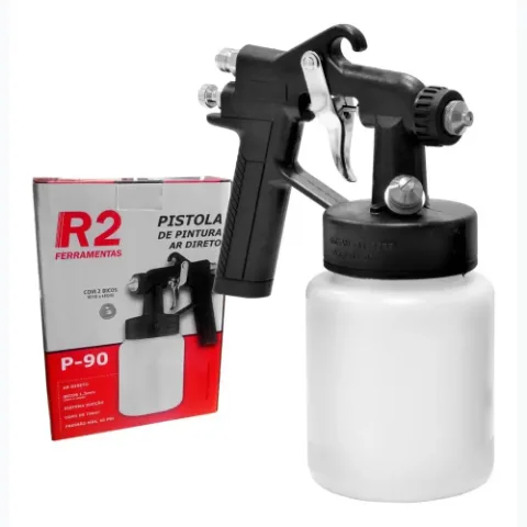 PISTOLA SUCÇÃO AR DIRETO BICO 1,3MM 750ML PDR