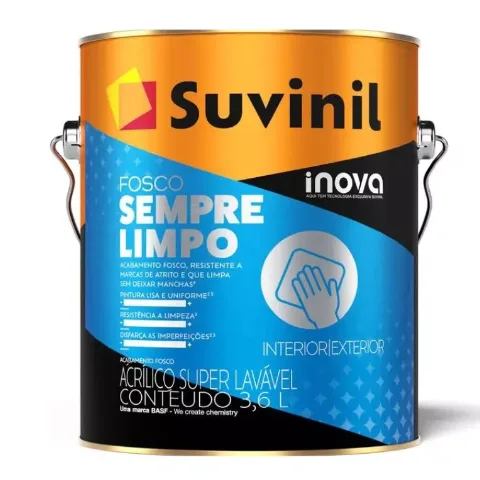 SUVINIL INOVA FOSCO SEMPRE LIMPO 3,6L - BRANCO NEVE